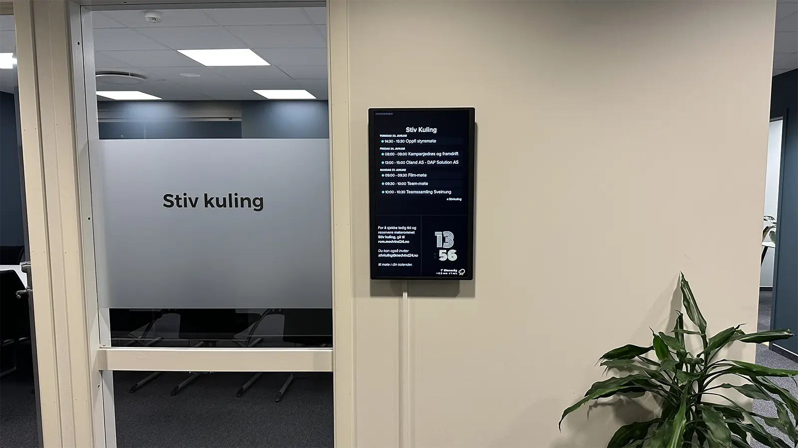 Conference room signage